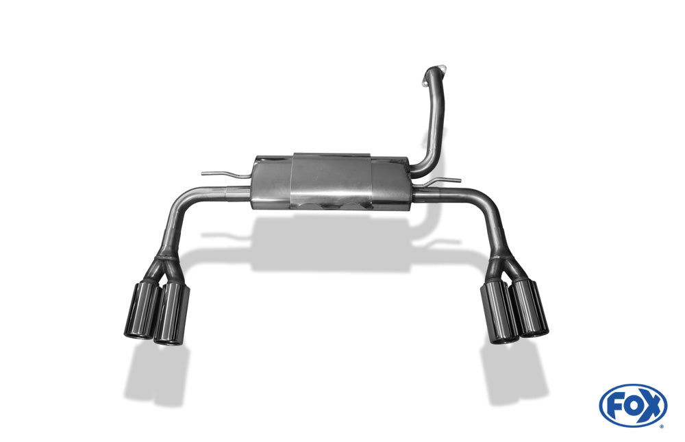 Toyota Auris Benzin - E18 Endschalldämpfer rechts/links - 2x90 Typ 13 rechts/links