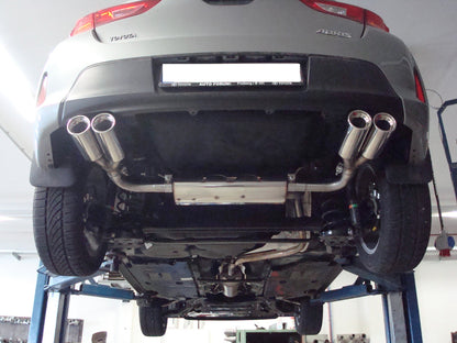 Toyota Auris Benzin - E18 Endschalldämpfer rechts/links - 2x90 Typ 13 rechts/links