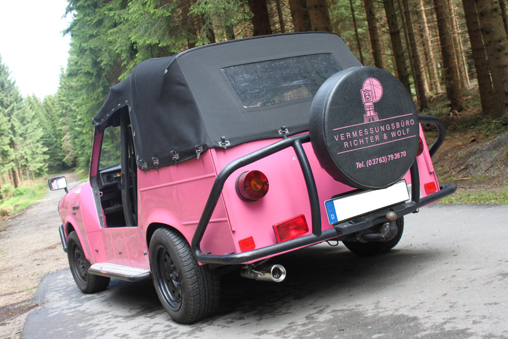 Trabant 1.1 Kübelwagen Endschalldämpfer - 1x80 Typ 13