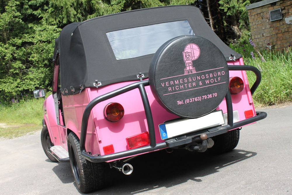 Trabant 1.1 Kübelwagen Endschalldämpfer - 1x80 Typ 13