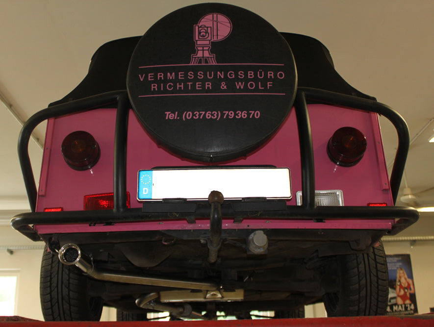 Trabant 1.1 Kübelwagen Endschalldämpfer - 1x80 Typ 13