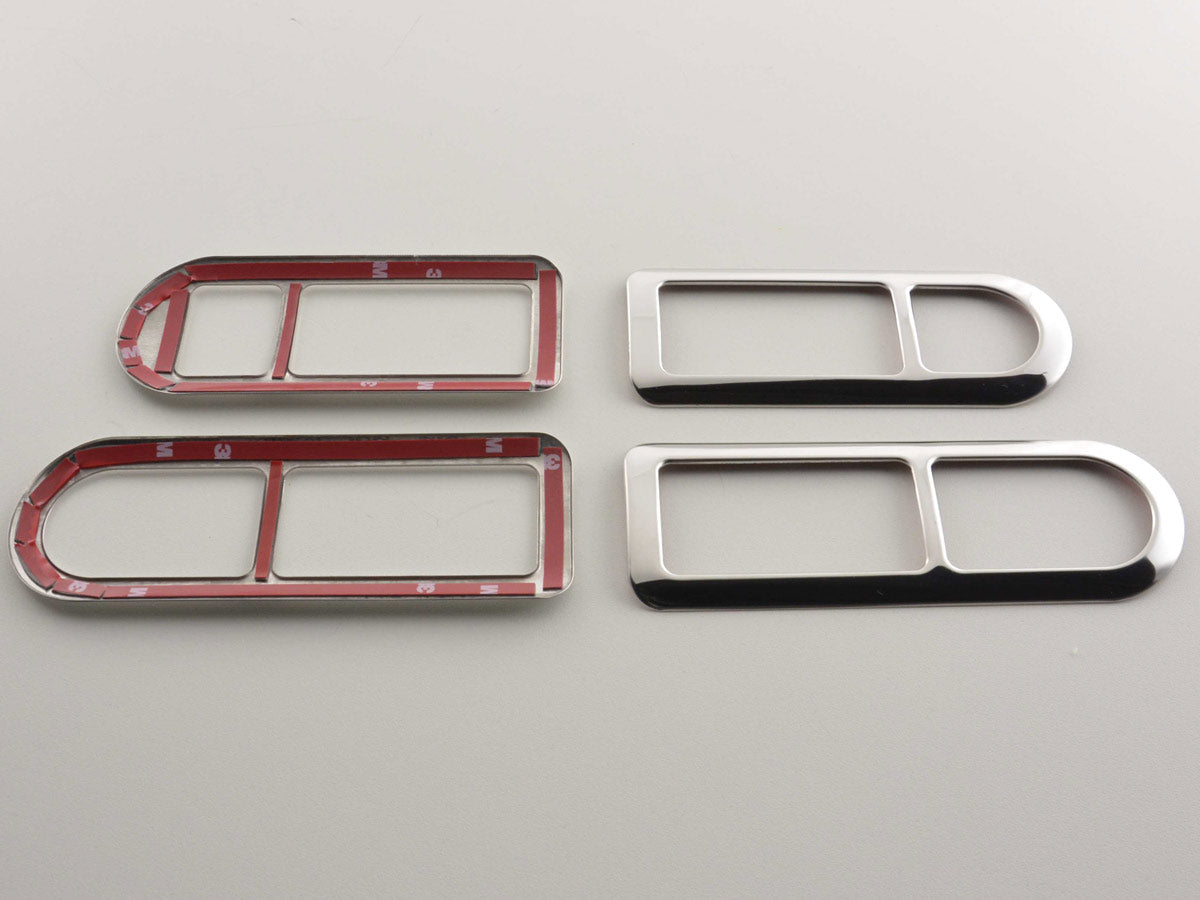 Türgriffrahmen Chrom Innen VW Polo (Typ 9N) Bj. 01-05, Edelstahl