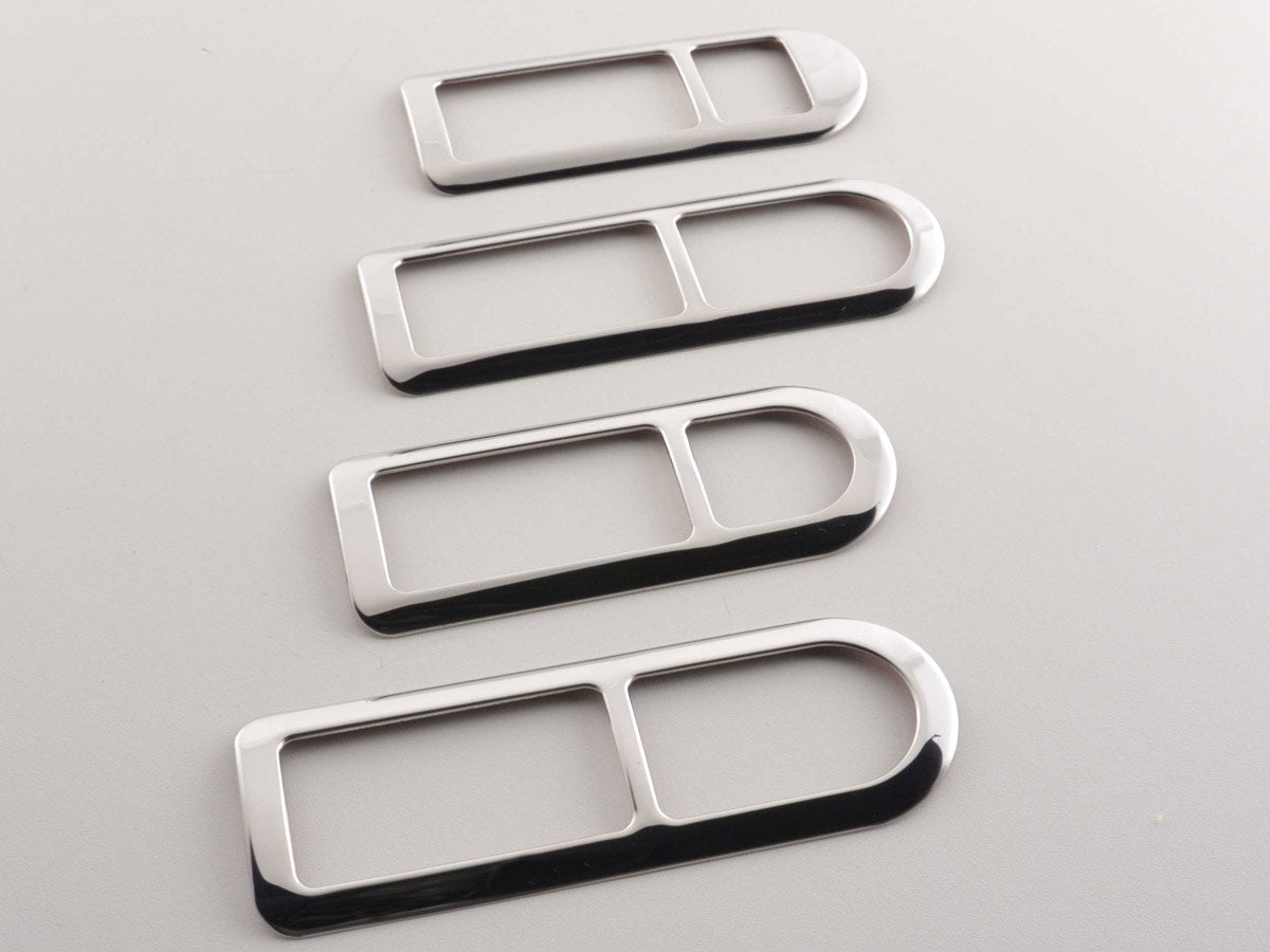Türgriffrahmen Chrom Innen VW Polo (Typ 9N) Bj. 01-05, Edelstahl