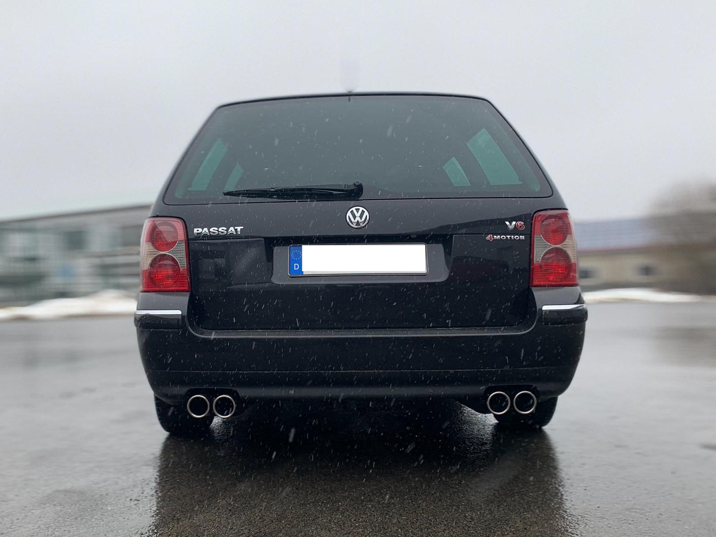VW Passat 3B/ 3BG 4-Motion Endschalldämpfer rechts/links - 2x76 Typ 16 rechts/links versetzt