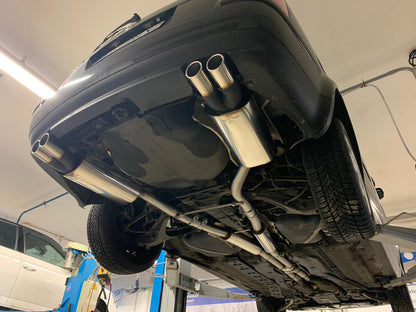 VW Passat 3B/ 3BG 4-Motion Endschalldämpfer rechts/links - 2x76 Typ 16 rechts/links versetzt