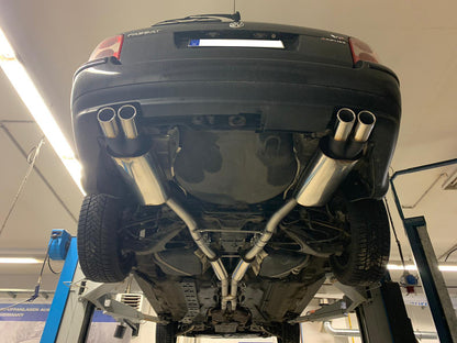 VW Passat 3B/ 3BG 4-Motion Endschalldämpfer rechts/links - 2x76 Typ 16 rechts/links versetzt