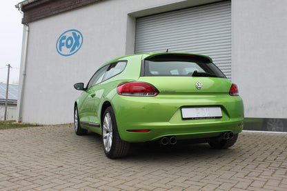VW Scirocco - 13 Endschalldämpfer Ausgang rechts/links - 2x76 Typ 25 rechts/links