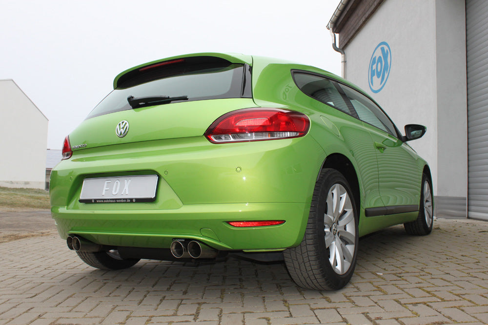 VW Scirocco - 13 Endschalldämpfer Ausgang rechts/links - 2x76 Typ 25 rechts/links