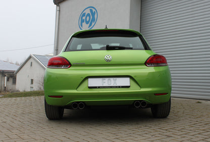 VW Scirocco - 13 Endschalldämpfer Ausgang rechts/links - 2x76 Typ 25 rechts/links