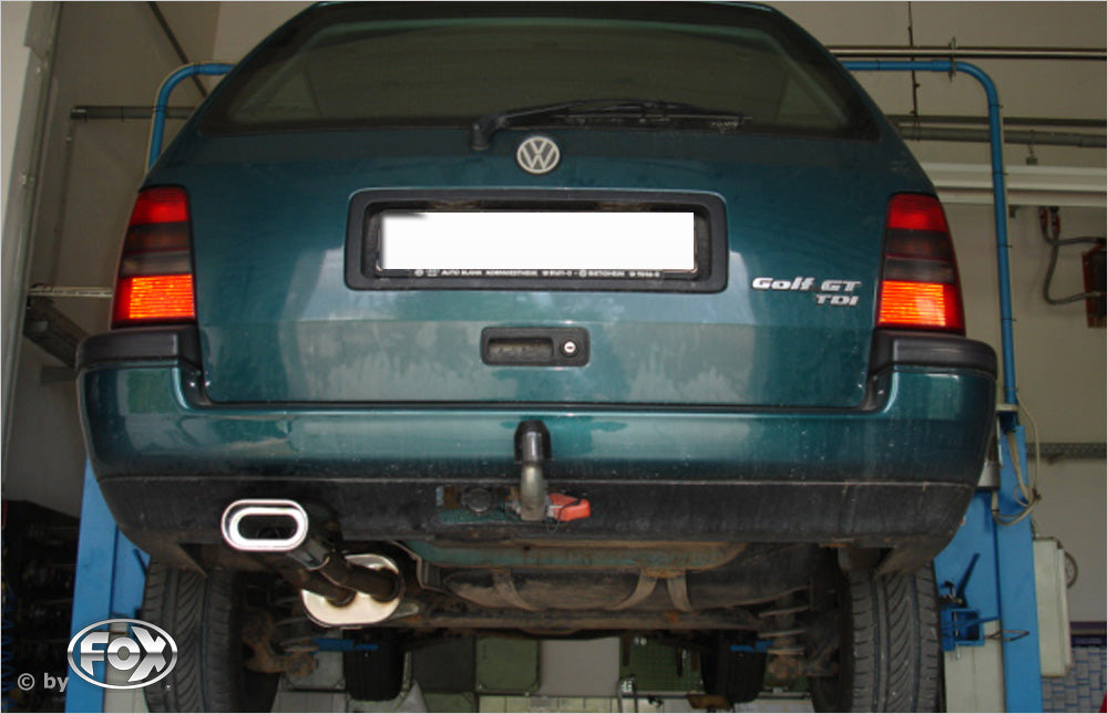 VW Golf III Variant Endschalldämpfer - 135x80 Typ 53