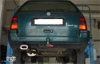 VW Golf III Variant Endschalldämpfer - 135x80 Typ 53