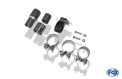 VW Golf IV Endschalldämpfer - 2x76 Typ 13