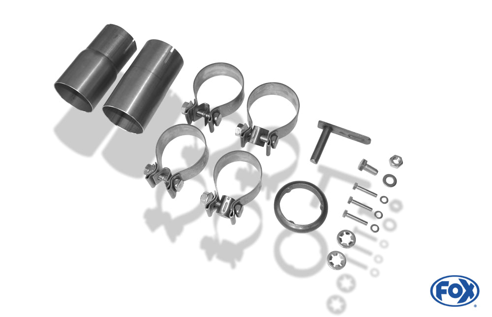 VW Golf V - GTI "Edition 30" Endschalldämpfer  - 129x106 Typ 32