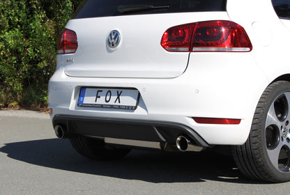 VW Golf 6 GTI + Cabrio Endschalldämpfer Ausgang rechts/links - 1x90 Typ 25 rechts/links