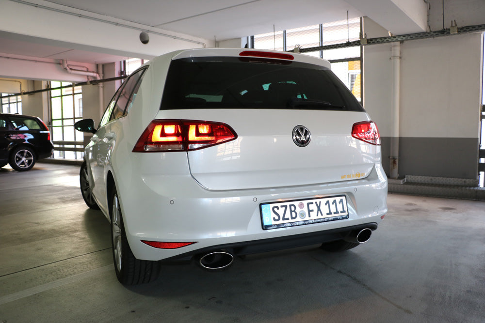 VW Golf VII  - Einzelradaufhängung Endschalldämpfer rechts/links - 160x90 Typ 38 rechts/links