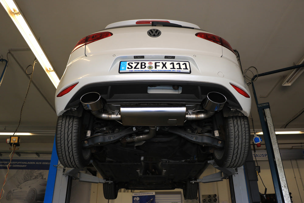 VW Golf VII  - Einzelradaufhängung Endschalldämpfer rechts/links - 160x90 Typ 38 rechts/links