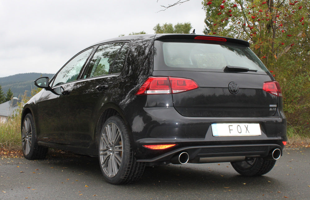 VW Golf VII  - Einzelradaufhängung - GTI-Optik Endschalldämpfer rechts/links - 1x100 Typ 16 rechts/links