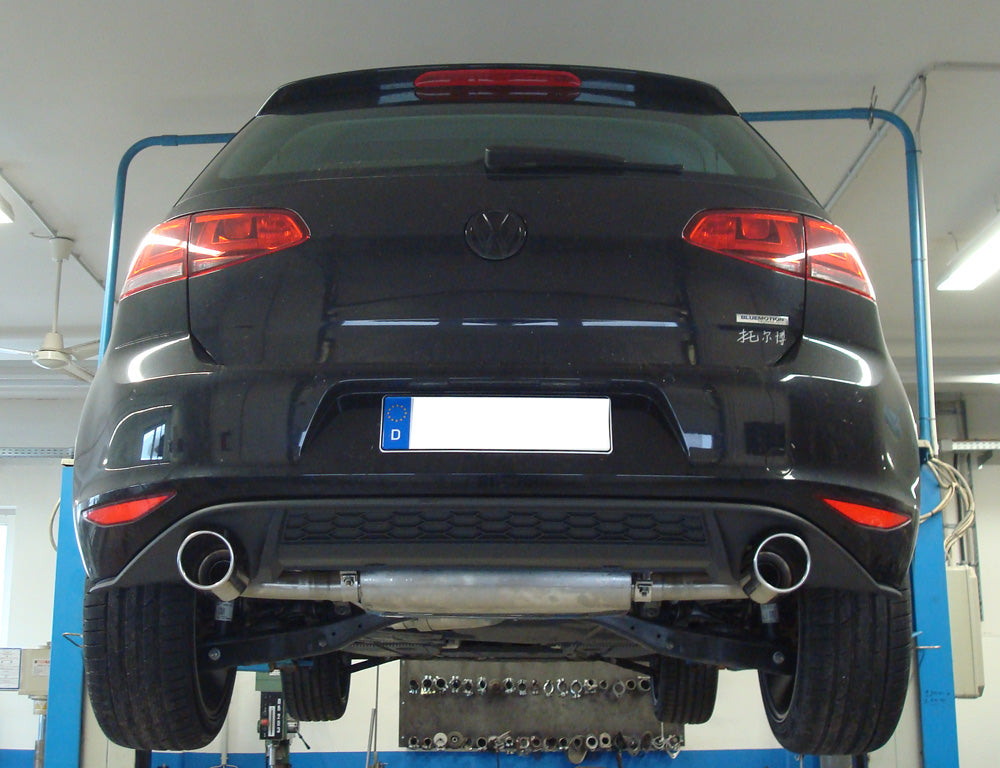 VW Golf VII  - Einzelradaufhängung - GTI-Optik Endschalldämpfer rechts/links - 1x100 Typ 16 rechts/links