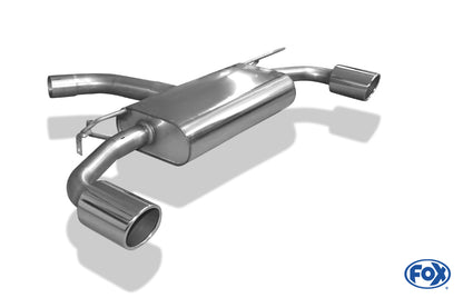 VW Golf VII  - Einzelradaufhängung - GTI-Optik Endschalldämpfer rechts/links - 1x100 Typ 16 rechts/links