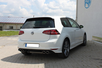 VW Golf VII  - Einzelradaufhängung - R-Optik Endschalldämpfer rechts/links - 2x115x85 Typ 32 rechts/links