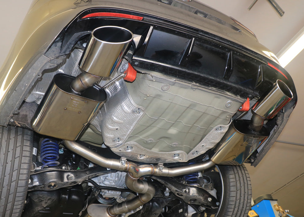 VW Golf VII Variant R - 4-Motion Endschalldämpfer rechts/links - 160x90 Typ 38 rechts/links