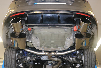 VW Golf VII Variant R - 4-Motion Endschalldämpfer rechts/links - 160x90 Typ 38 rechts/links