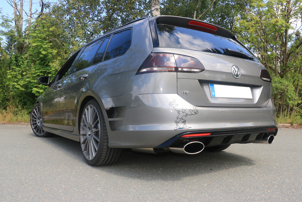 VW Golf VII Variant R - 4-Motion Endschalldämpfer rechts/links - 160x90 Typ 38 rechts/links