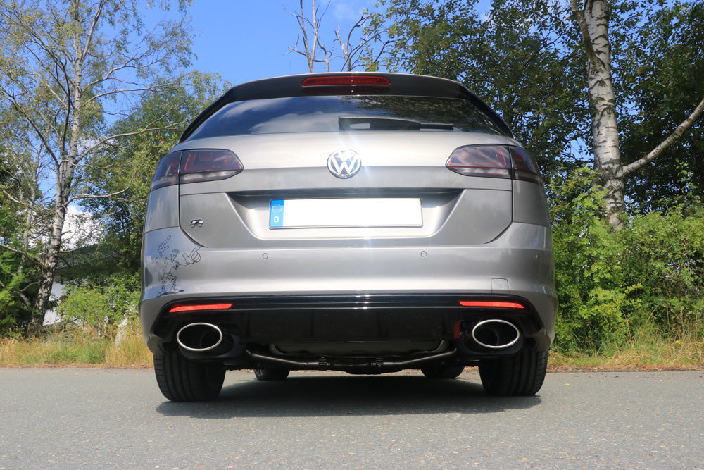VW Golf VII Variant R - 4-Motion Endschalldämpfer rechts/links - 160x90 Typ 38 rechts/links