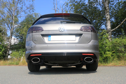 VW Golf VII Variant R - 4-Motion Endschalldämpfer rechts/links - 160x90 Typ 38 rechts/links