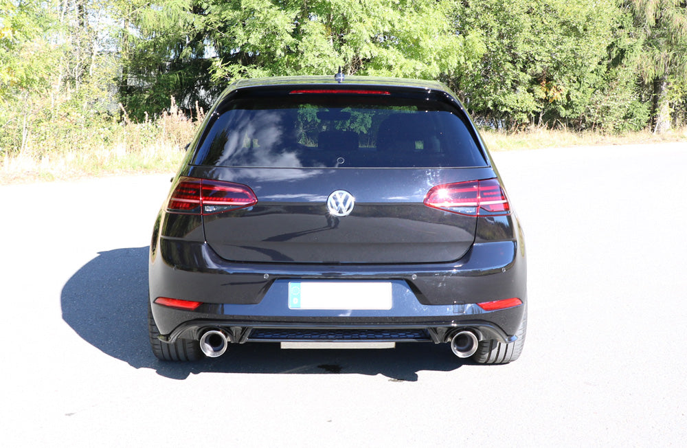 VW Golf VII - 2,0l GTI Facelift + TCR Endschalldämpfer rechts/links - 1x100 Typ 25 echts/links