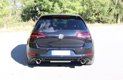 VW Golf VII - 2,0l GTI Facelift + TCR Endschalldämpfer rechts/links - 1x100 Typ 25 echts/links