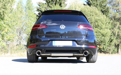 VW Golf VII - 2,0l GTI Facelift + TCR Endschalldämpfer rechts/links - 1x114 Typ 25 echts/links
