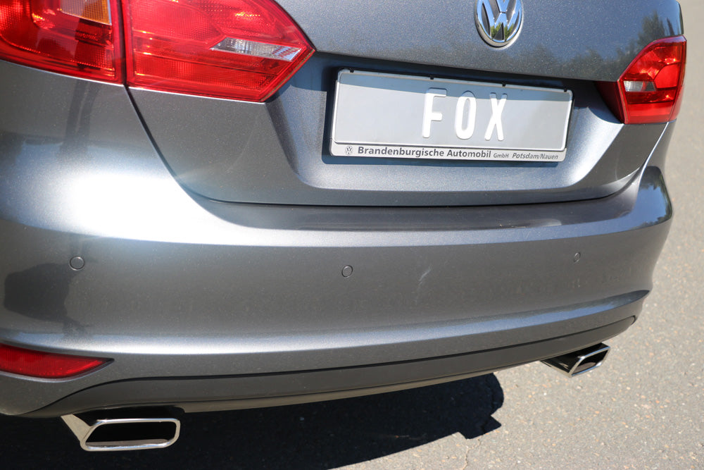 VW Jetta VI Endschalldämpfer rechts/links - 145x65 Typ 59 rechts/links