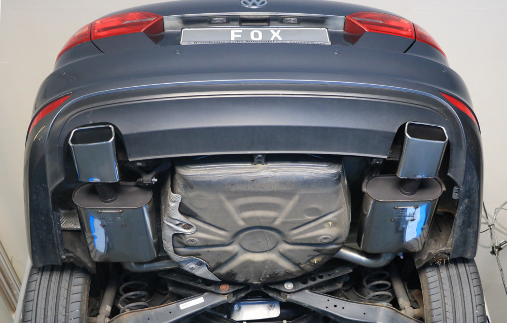 VW Jetta VI Endschalldämpfer rechts/links - 145x65 Typ 59 rechts/links