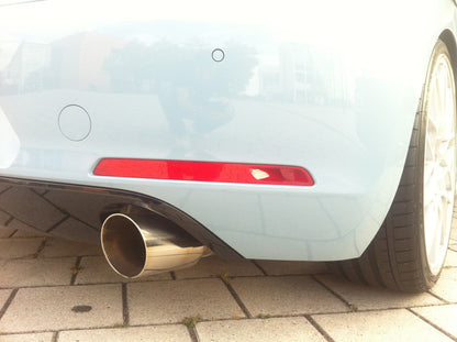 VW Beetle R-Paket - 16 (5C) Coupe & Cabrio Einzelradauf. Endschalldämpfer Ausgang rechts/links - 1x100 Typ 25 rechts/links