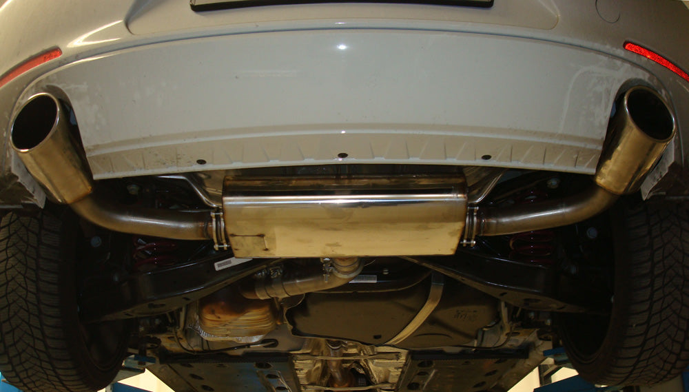 VW Beetle 2,0l R-Paket - 16 (5C) Coupe & Cabrio Endschalldämpfer Ausgang rechts/links - 115x85 Typ 38 rechts/links