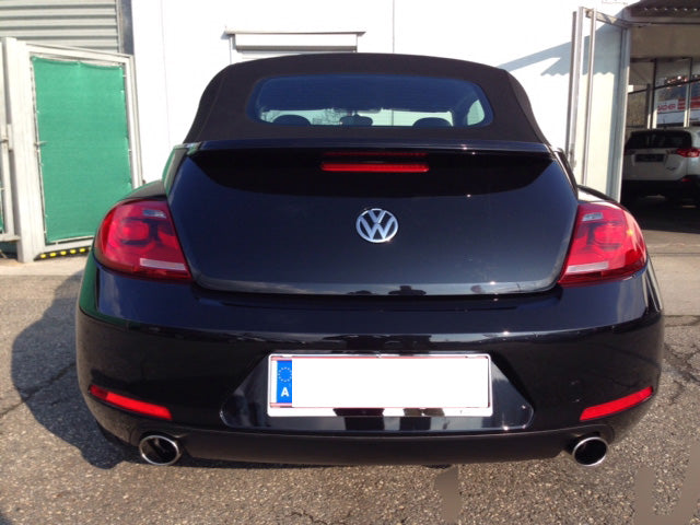 VW Beetle 2,0l R-Paket - 16 (5C) Coupe & Cabrio Endschalldämpfer Ausgang rechts/links - 115x85 Typ 38 rechts/links