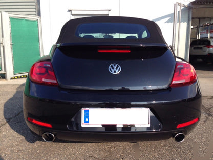 VW Beetle 2,0l R-Paket - 16 (5C) Coupe & Cabrio Endschalldämpfer Ausgang rechts/links - 115x85 Typ 38 rechts/links