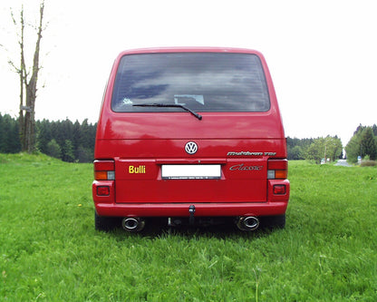 VW Bus T4 Endschalldämpfer rechts/links einflutig - 115x85 Typ 33 rechts/links