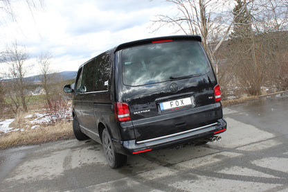 VW Bus T5/ T6 Endschalldämpfer - 2x88x74 Typ 33