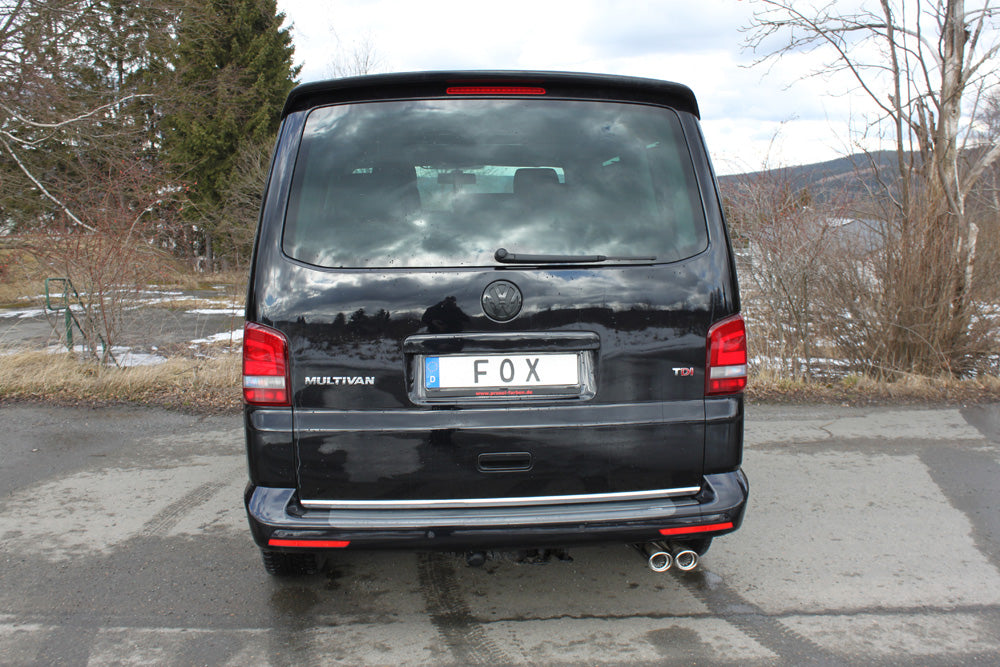 VW Bus T5/ T6 Endschalldämpfer - 2x88x74 Typ 33