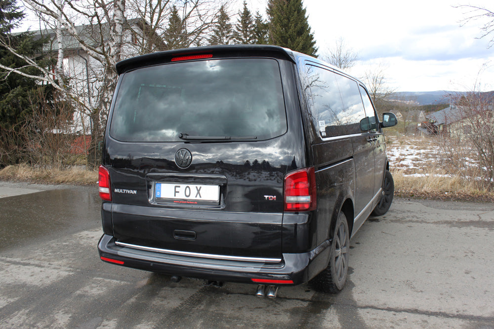 VW Bus T5/ T6 Endschalldämpfer - 2x63 Typ 28