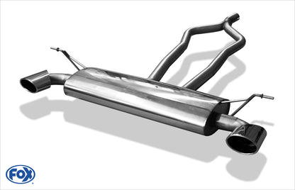 VW Touareg Typ 7L Endschalldämpfer Ausgang rechts/links - 140x90 Typ 32 rechts/links
