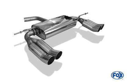 VW Touran Endschalldämpfer Ausgang rechts/links  - 2x76 Typ 18 rechts/links