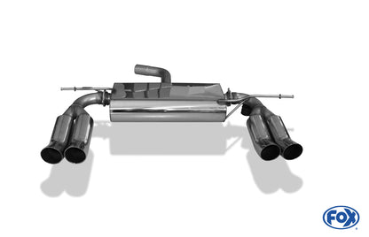 VW Touran Endschalldämpfer Ausgang rechts/links  - 2x76 Typ 18 rechts/links