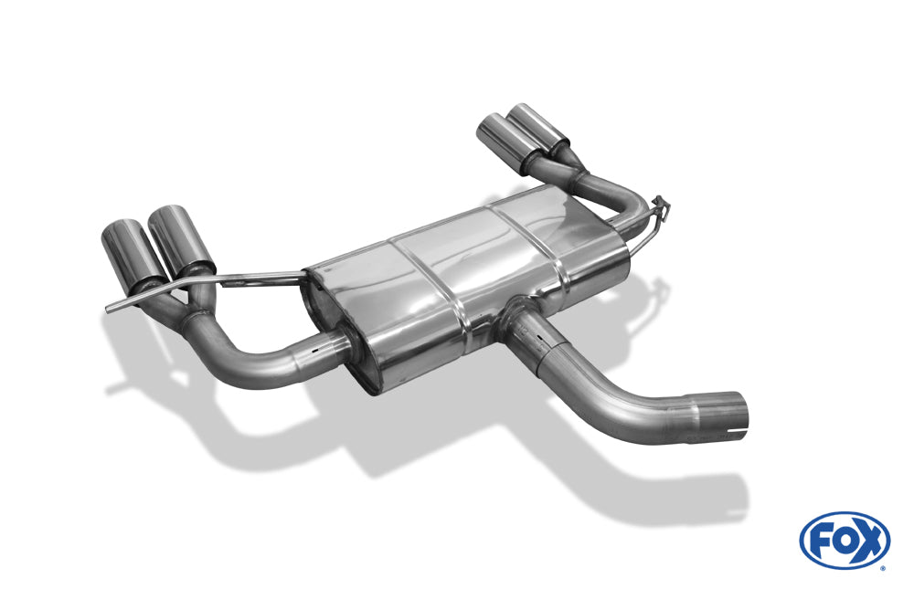 VW Touran Cross GTD Endschalldämpfer Ausgang rechts/links - 2x76 Typ 12 rechts/links