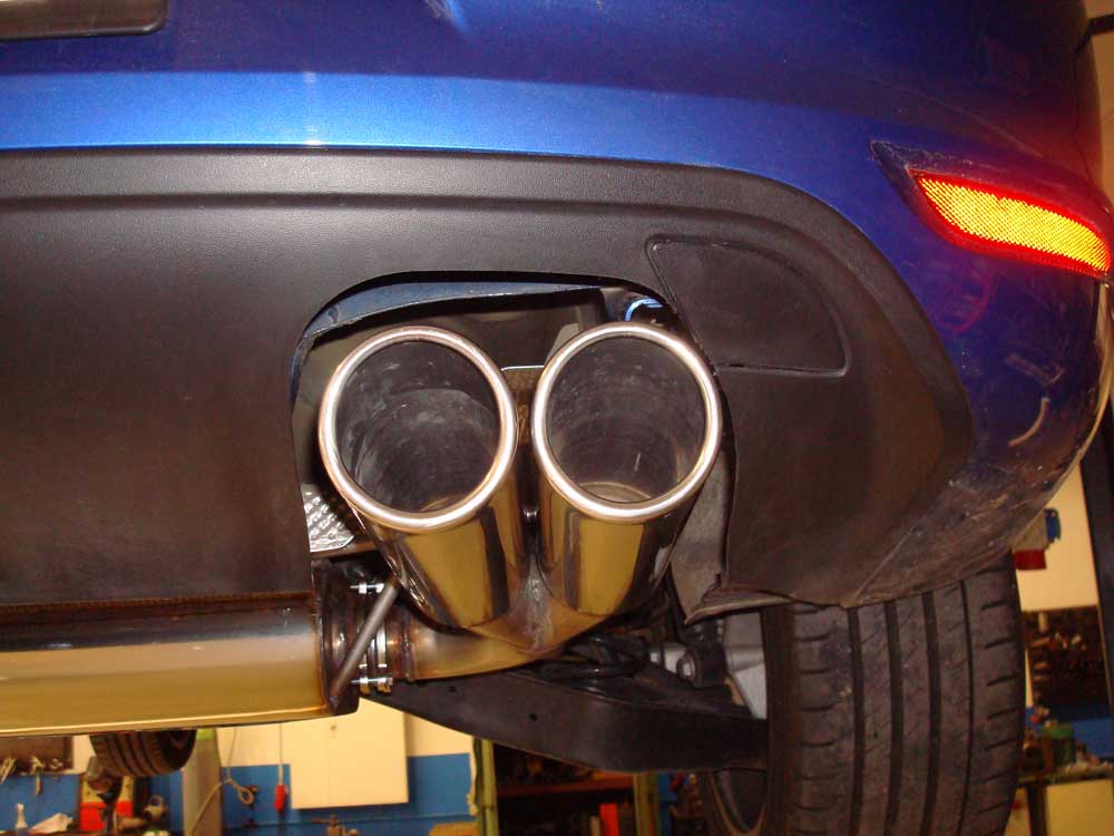 VW Eos 1F - Facelift - 2,0l Endschalldämpfer rechts/links - 2x80 Typ 16 rechts/links