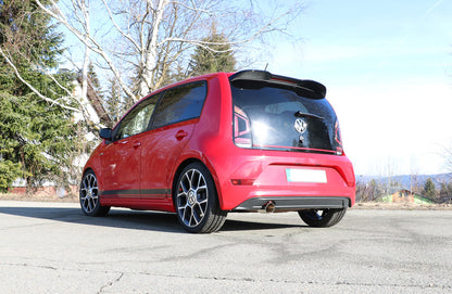 VW UP GTI Endrohrsystem links passend auf originalen oder FOX-Endschalldämpfer - 1x90 Typ 25 links